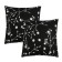 Set of pillowcases "Ethel" White Flowers (type 3) 70x70 cm - 2 pcs, 100% cotton, pylin