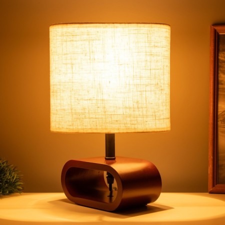 LILITR TELL LILIT LAMP 1x40W E27 Red Nut 11.5x20x30cm-1