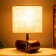 LILITR TELL LILIT LAMP 1x40W E27 Red Nut 11.5x20x30cm