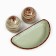 Set for spices "Premium Duo" Solonka+List on a stand, mint