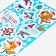 Decorative stickers "Christmas Party" 10x16 cm