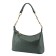 Women's bag B2809-04110, dark green color, artificial leather, 27x9x16 cm