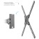 Wall bracket for LED/LCD TVs Kromax Corbel-6