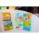 Book - a toy for the bath "Draw with your fingers: sea animals", water coloring, crumb I