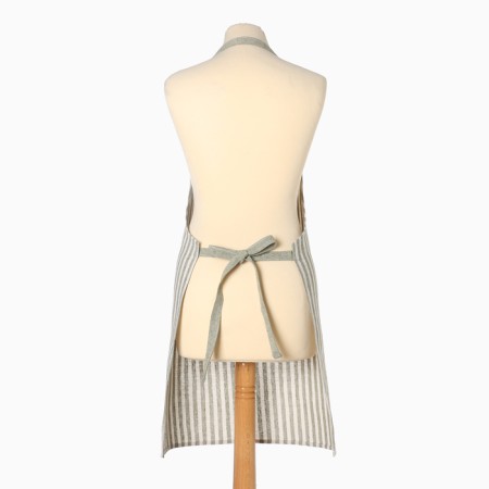 Apron Dilyana strip ts. Green 62*76 cm, 50% p/e 50% HL-4