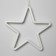 LED figure "Star" 28 cm, plastic, 220 V, glow warm white