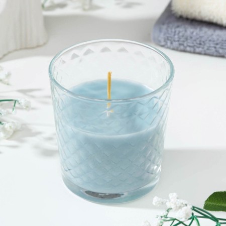 Aromatic candle in a glass "Caribbean", gift packaging, 8x8.5 cm, 30 hours-1