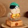 Domovoy Kharitonych "House - Full Cup", on a chest, 24 x 14 cm, mix