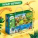 Training puzzle "era of dinosaurs", with cards and stickers