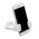 Luazon phone stand, in the form of hands, adjustable width, white