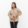 Women's shirt with ribbons MIST, size 48, beige