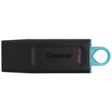 Флешка Kingston 64GB DataTraveler Exodia DTX/64GB USB3.2 черный/голубой