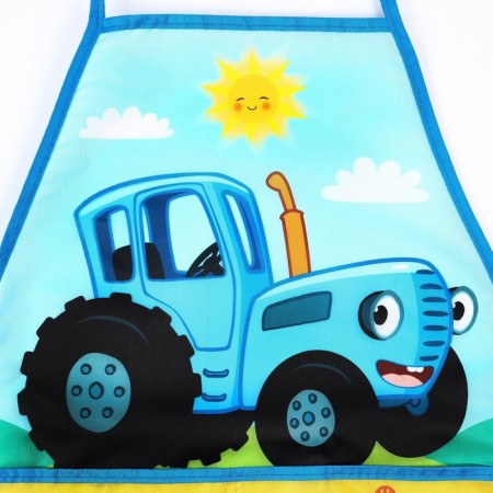 Apron for labor 490*395, Blue Tractor-2