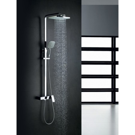 Shower mixer Lemark LM7005C, with the upper shower, color chromium-1
