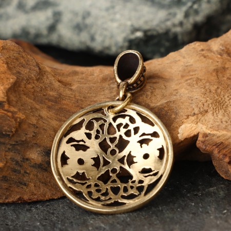 Suspension "Symbol of Infinity", brass-2