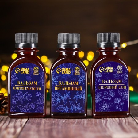 Set of balms of non -alcoholic "Healthy sleep" 3 pcs. x 110 ml.-4