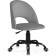 Computer chair Irre Metal/velor, black/gray 56x60x87 cm