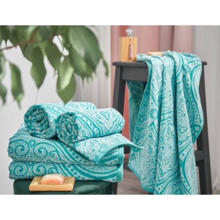 Terry towel Delhi Turquoise, size 50x90 cm