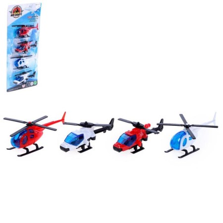 Set of helicopters "Flight", 4 pieces
