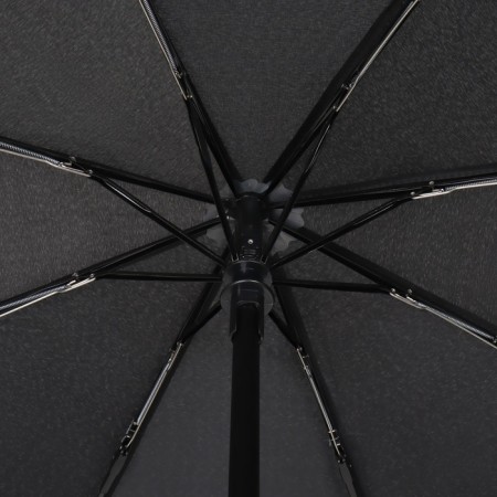 Automatic umbrella "Benjamin", 3 additions, 8 spokes, r = 47 cm, black color-5