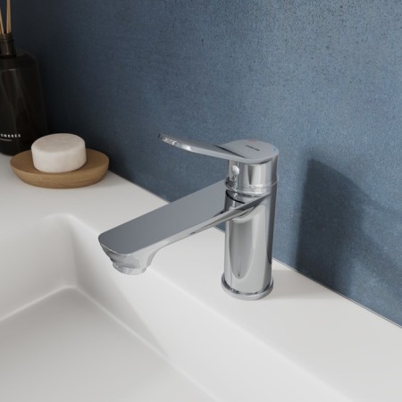 MILARDO ENJOY ENJSB00M01 sink mixer, pour 133 mm, chrome-2