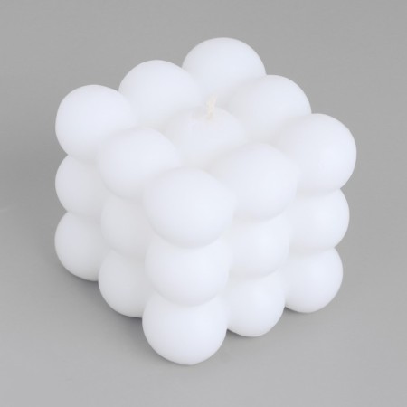 Figure candle "Babba", coconut aroma, white-2