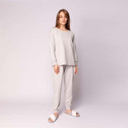 Pajama female "Bridget", size XL, color gray color-5
