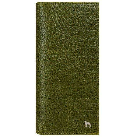 A button wallet, department for bills/coins/maps (11), swamp color 9.5x18.6x2cm