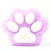 Squash anti -stress - a toy "Cat's foot", with a fluffy sprinkle, mix