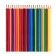 Pencils 24 colors BrunovisConti Funcolor, plastic, mix