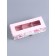 Box with a shell for 3 sweets, with a “present” window, 13 x 5 x 3.3 cm. Confectionery packaging