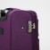 Small 20 suitcase, a lightning department, with extension, code castle, 3 wheels, 2 outer pockets, purple color