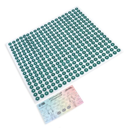 Iplikator-river, PVC base, 360 modules, 56 × 62 cm, transparent/green color-1