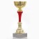 Cup 131a, award figure, gold, stand stone, 28 × 10 × 9 cm.