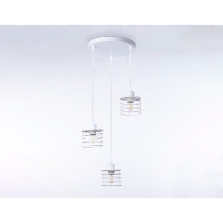 Lamp in the style of Loft Ambrella Light, TraDitional, TR8078, 3HE27, white color-3