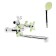 ACCOONA A6482K bath mixer, double -leaf, green/chrome