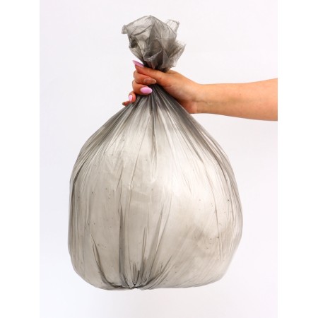Garbage bags in the roll "Upakland" 60 l, black, PND, 9 μm, 100 pcs-4