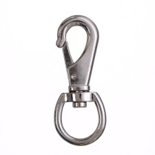 Carabiner with a semicircular base, 6.7 cm (eyeless width 2 cm)