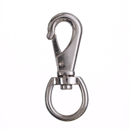 Carabiner with a semicircular base, 6.7 cm (eyeless width 2 cm)