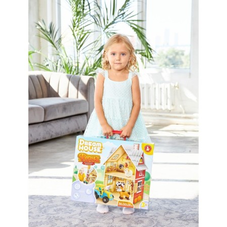 House Puppet Tenth Kingdom of Dream House "Farm", a two -story, fast assembly-2