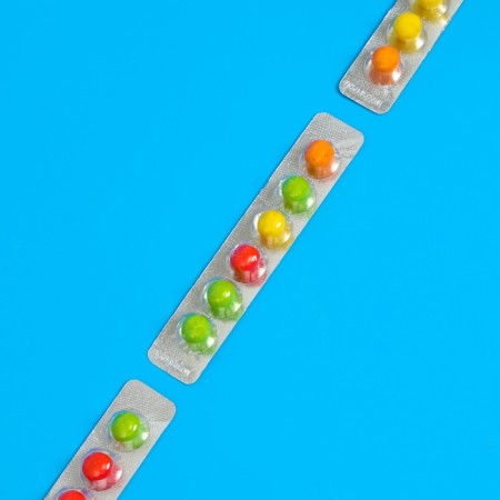 Chewing gum with acidic powder "oxyge" 13g-1