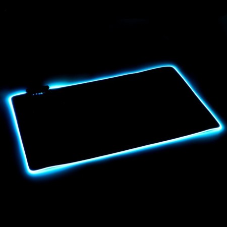 Mouse mat, 60x35x0.3 cm, with backlight RGB, USB, black-7