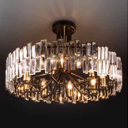 Smart ceiling lamp Zolletta, 60W, E14, 71x71x45 cm-3