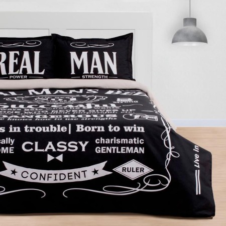 Bed linen "Ethel" 1.5 SP Real Man 143x215 cm, 150x214 cm, 50x70+3 - 2 pcs-2