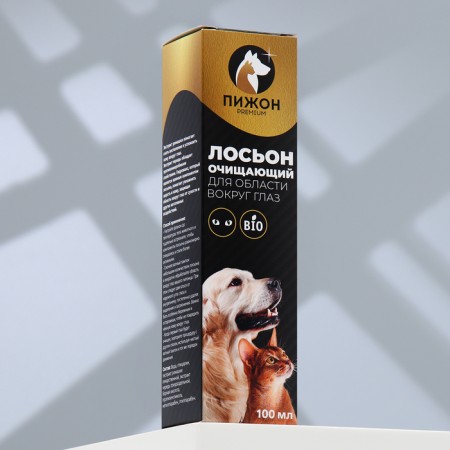 Eye Lotion "Pizhon Premium" for cats and dogs, 100 ml-4