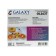 Galaxy GL 2637, 350 W, 5 tiers, 17 l, d = 30 cm, white, white