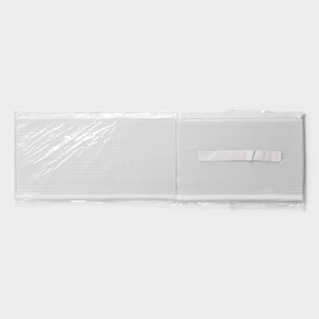 Organizer for storing linen "Arctic", 9 cells, 32 × 25 × 17 cm, white color-6