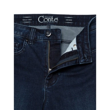 Women's jeans modeling Conte Elegant Skinny, size M, color Washed Indigo-6