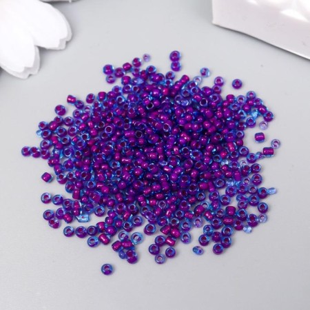 Round size 12/0 transparent "lilac" 20 g-1
