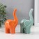 Souvenir Ceramics "Elephant" color mix 5.5x7.5x12.5 cm